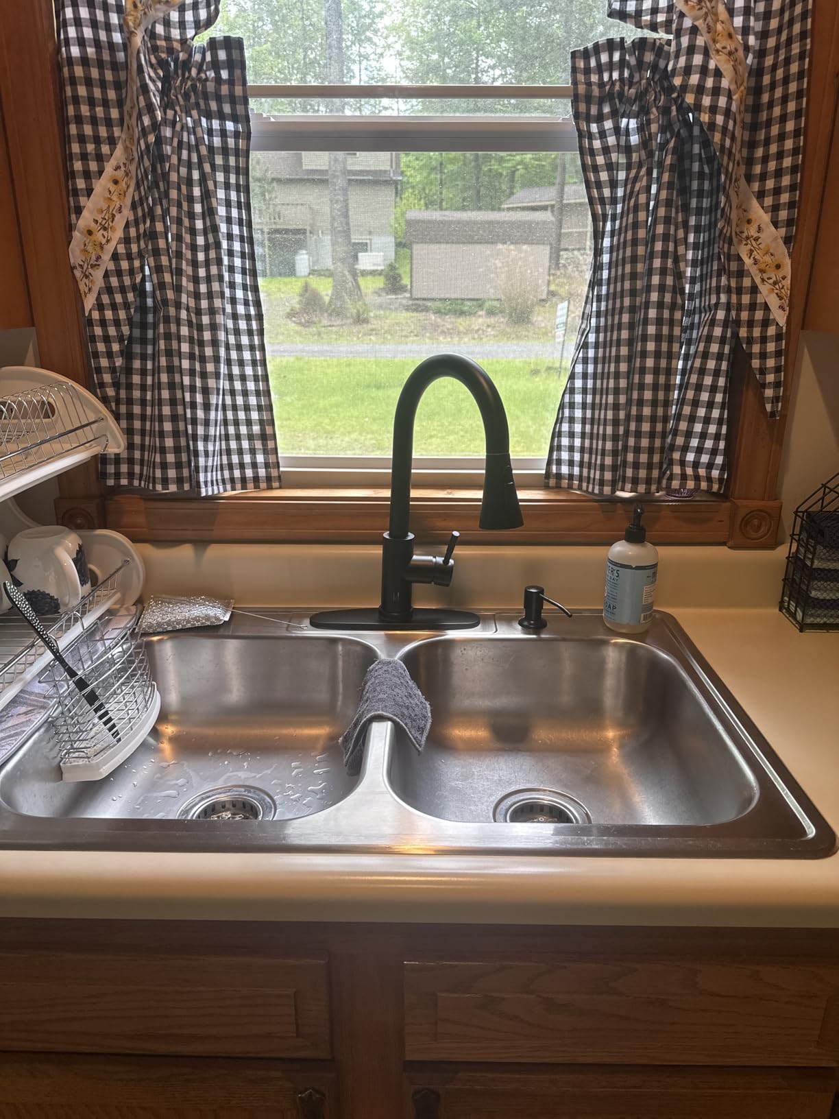 APPASO Touchless Kitchen Faucet with Soap Dispenser and Pull Down Sprayer | Brushed Nickel S304 Stainless Steel, Hands-Free Motion Sensor, 3 Modes customer photo 2