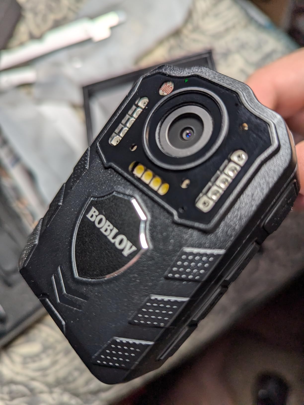 BOBLOV KJ25 1080P Body Cam, 3000mAh with 10-13Hrs Recording, Affordable Body Camera with Night Vision customer photo 1