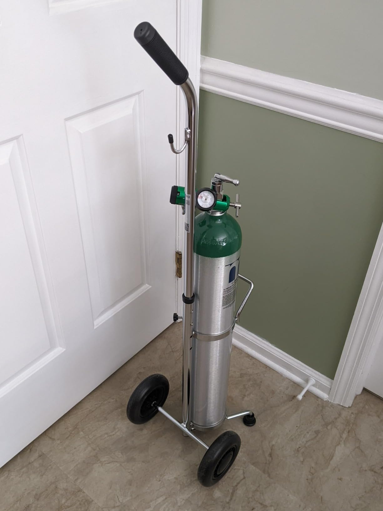 Medfex Oxygen Tank Complete Set - USA Made | 680 Liter Capacity - Standard Size Kit customer photo 1