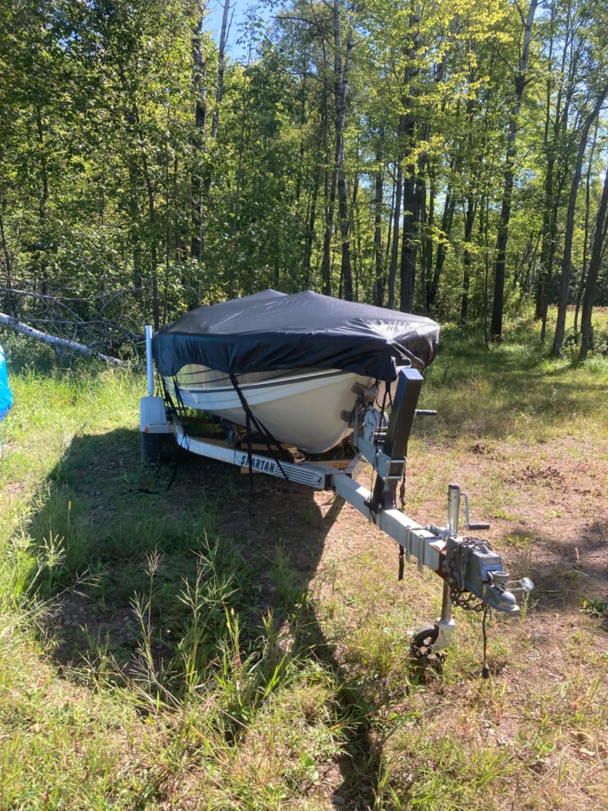 Bass Boat Cover 16-18.5 ft, Boat Cover with Motor Cover, Black | 900D Heavy Duty Waterproof Boat Cover 16 17 18 Foot (16'-18.5'), Fits V-Hull, Fishing, Runabout Bowrider Boat customer photo 2
