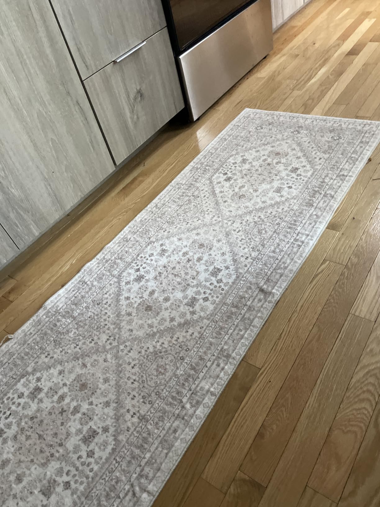 Runner Rug 2x8 Runners for Hallways Non Slip Washable, Vintage Hallway Runner Rugs customer photo 1