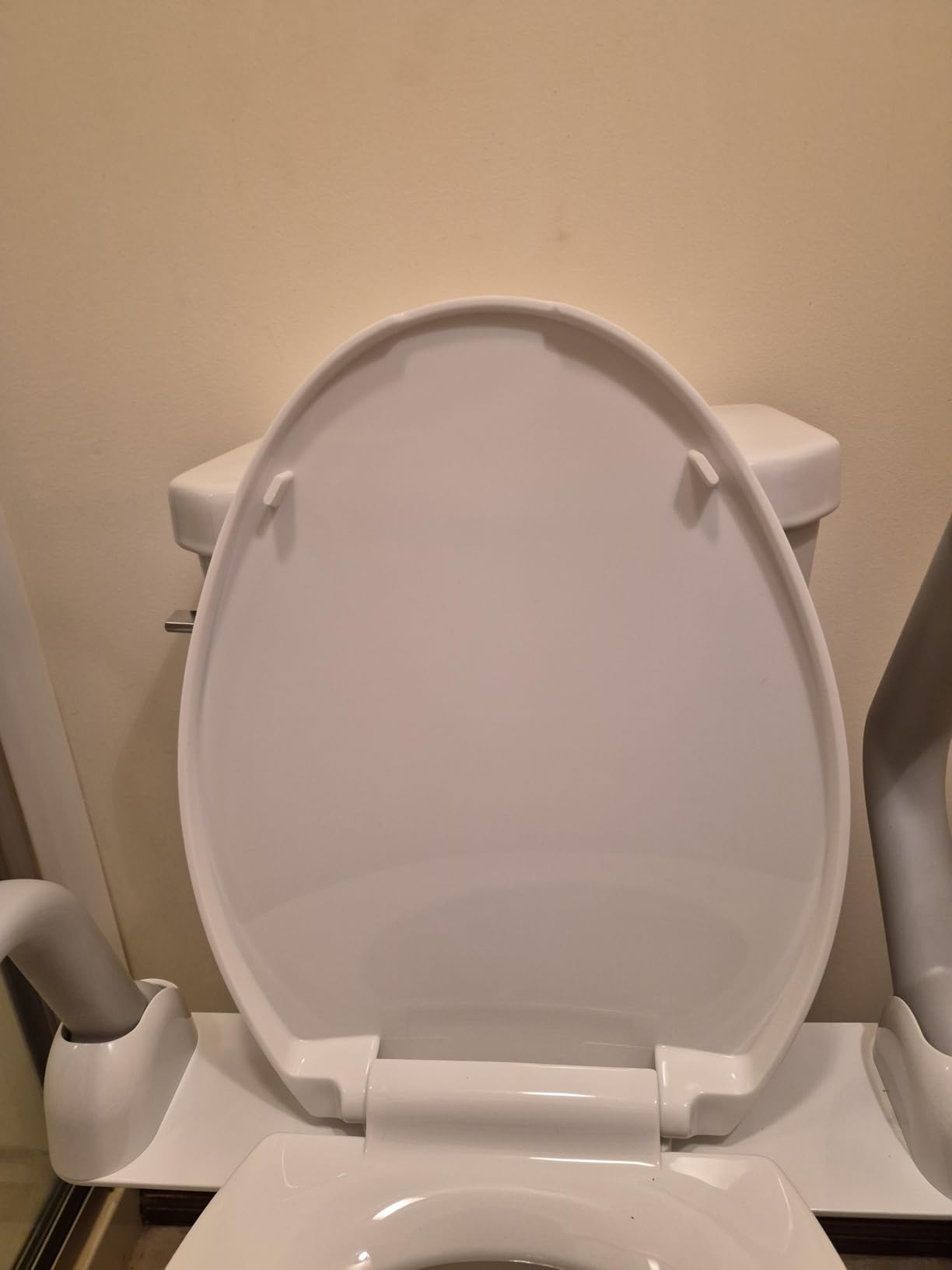 Simple Project 21 Inch High Tall Toilet for Seniors & Tall Person,1.28GPF | Elongated Comfort Seat, 1.28 Gpf Powerful Single Flush Extra Tall Toilet, 12 Inch Rough In Bathrooms Comfort Height Toilet customer photo 1