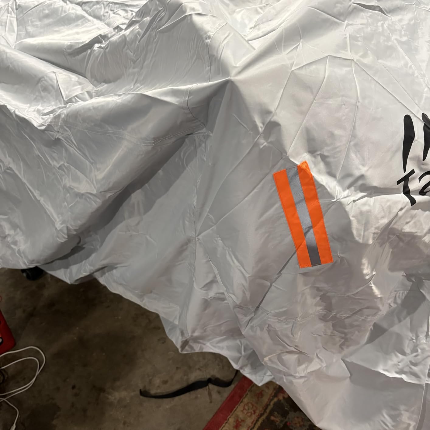 Heavy Duty Motorcycle Cover Waterproof Outdoor Storage Fits Up to 96.5