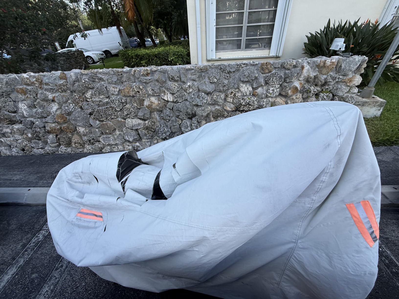 Heavy Duty Motorcycle Cover Waterproof Outdoor Storage Fits Up to 96.5