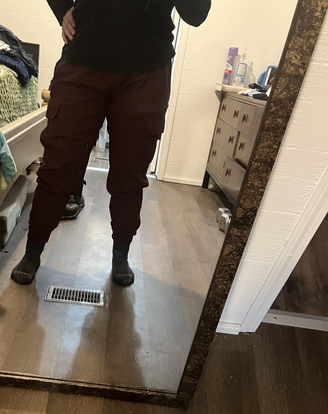 Libin Women's Hiking Cargo Pants Quick Dry Joggers Petite/Regular/Tall | Lightweight, UPF 50+, Water Resistant, Zipper Pockets customer photo 1