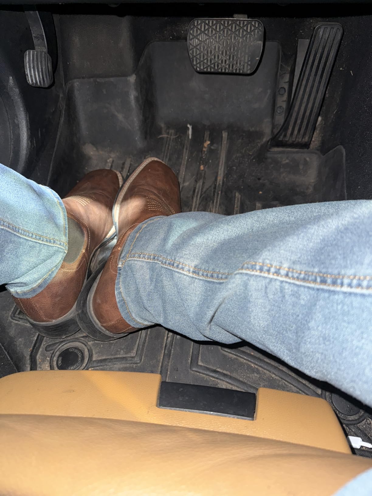 Western Cowboy Boots for Men - Mens Square Toe Chelsea Boots Ankle Cowboy Boots for Men Casual Retro Stylish Boots customer photo 2