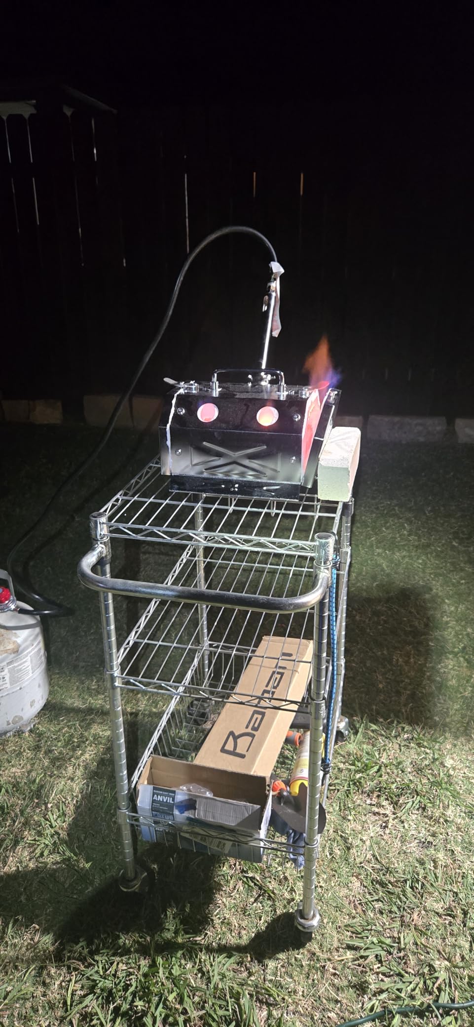 Nelyrho 4 Burner Propane Blacksmith Forge Kit | 2600°F High Temperature, Double Doors, Stainless Steel, Blacksmithing, Knife Making & Metalworking customer photo 2