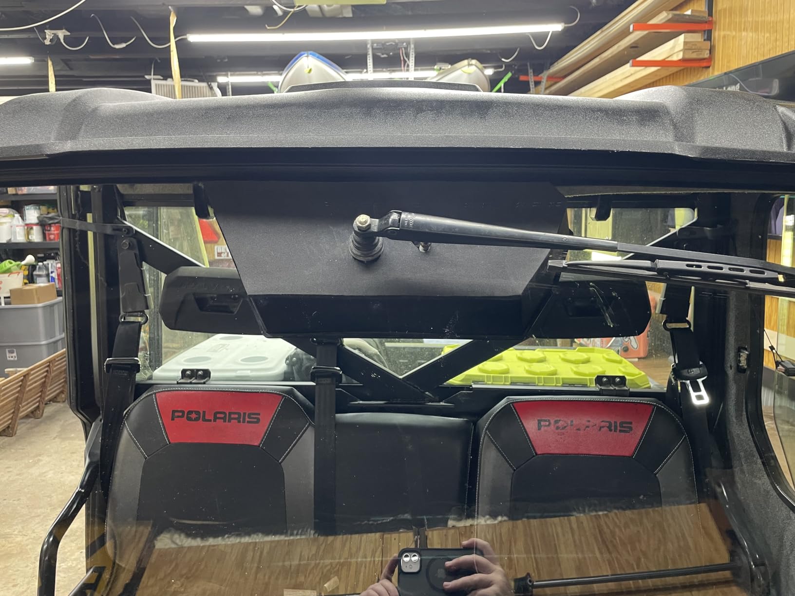 SuperATV Vented Full Windshield for Polaris Ranger 900 customer photo 2