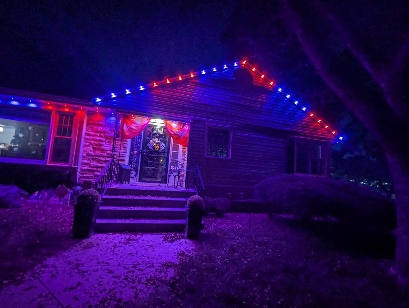 Enbrighten Eternity Permanent Outdoor Lights, 100ft, 72 Lights, Smart | White Cord, RGBWIC LEDs, Weatherproof, Cuttable, Link to 200ft, Christmas, App Control, Works with Alexa & Google Home customer photo 1