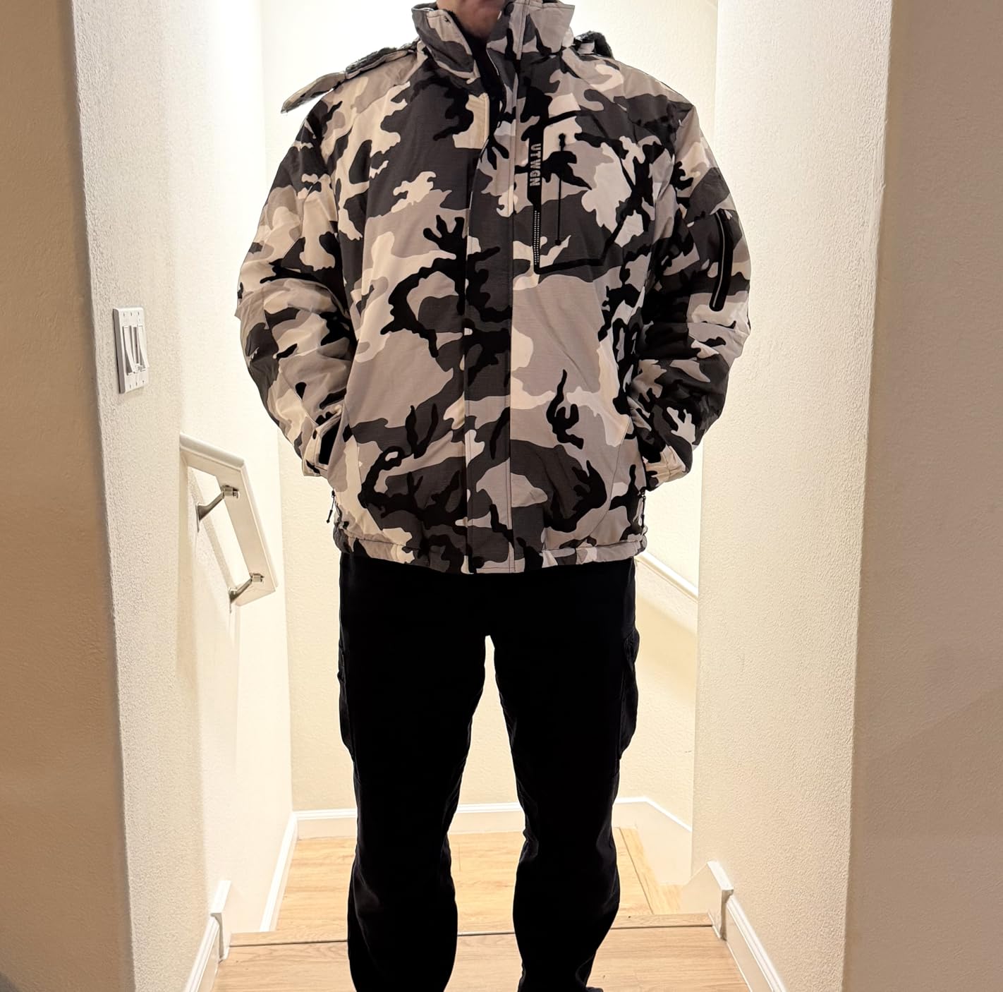 Men's Ski Jacket - Waterproof Warm Snow Coat | Perfect for skiing, snowboarding, winter hiking, and outdoor work customer photo 1