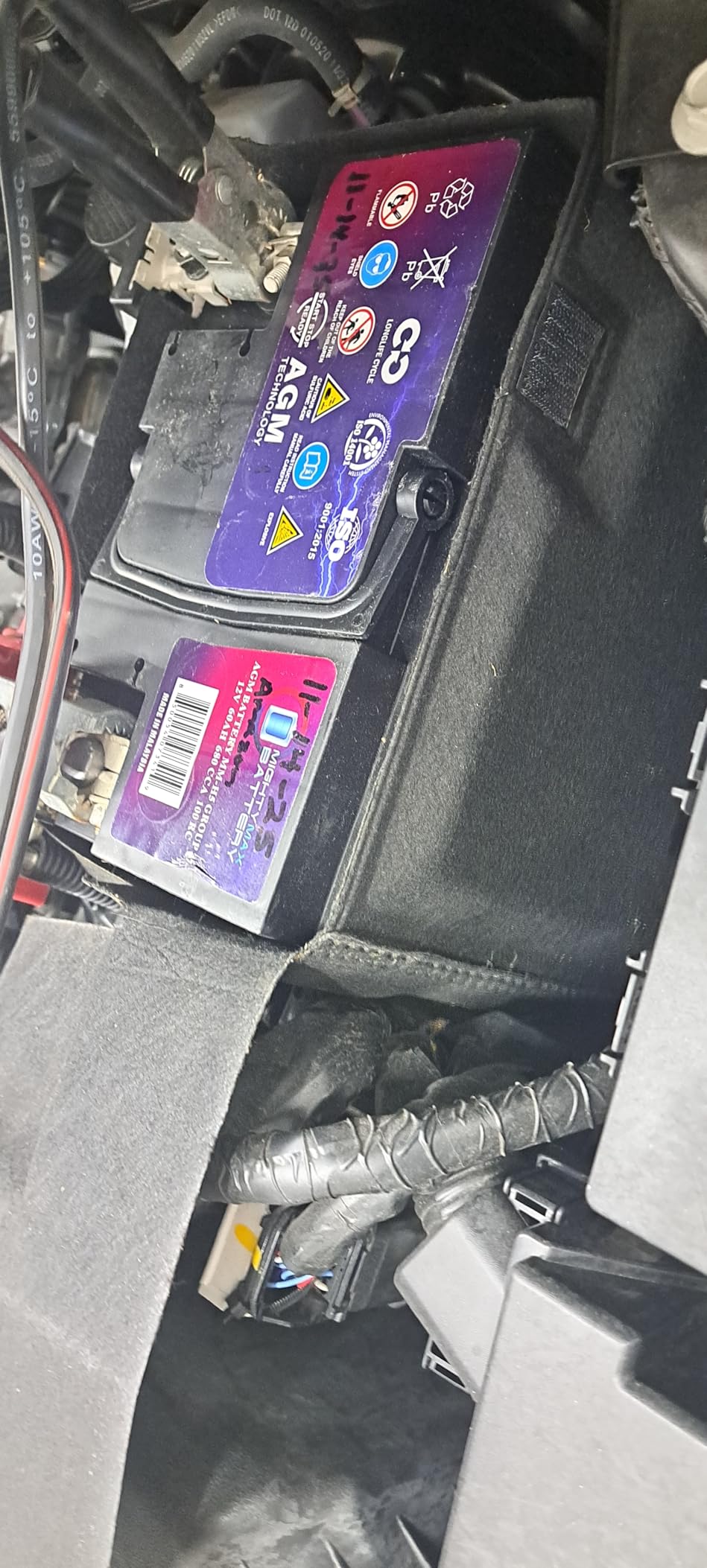 Mighty Max Battery MM-H8 Start and Stop Car BCI Group 49 12V 95Ah, 160RC, 900 CCA Rechargeable AGM Car Battery customer photo 2