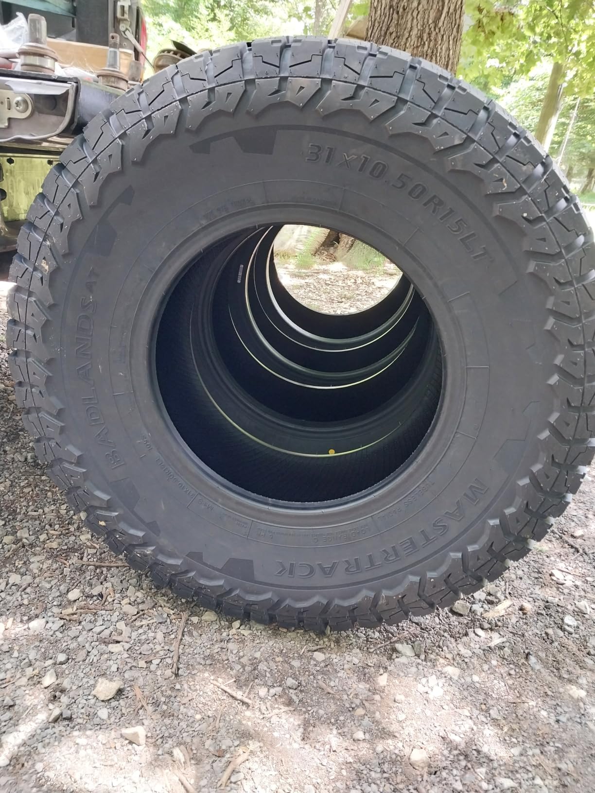 Set of 4 Mastertrack 265/70R17 BADLANDS AT All Terrain 265/70R17 115T Tires | SUV Light Truck Off Road + 3-Year Road Hazard Warranty Included (Tire Only)-UTQG 620AB customer photo 2