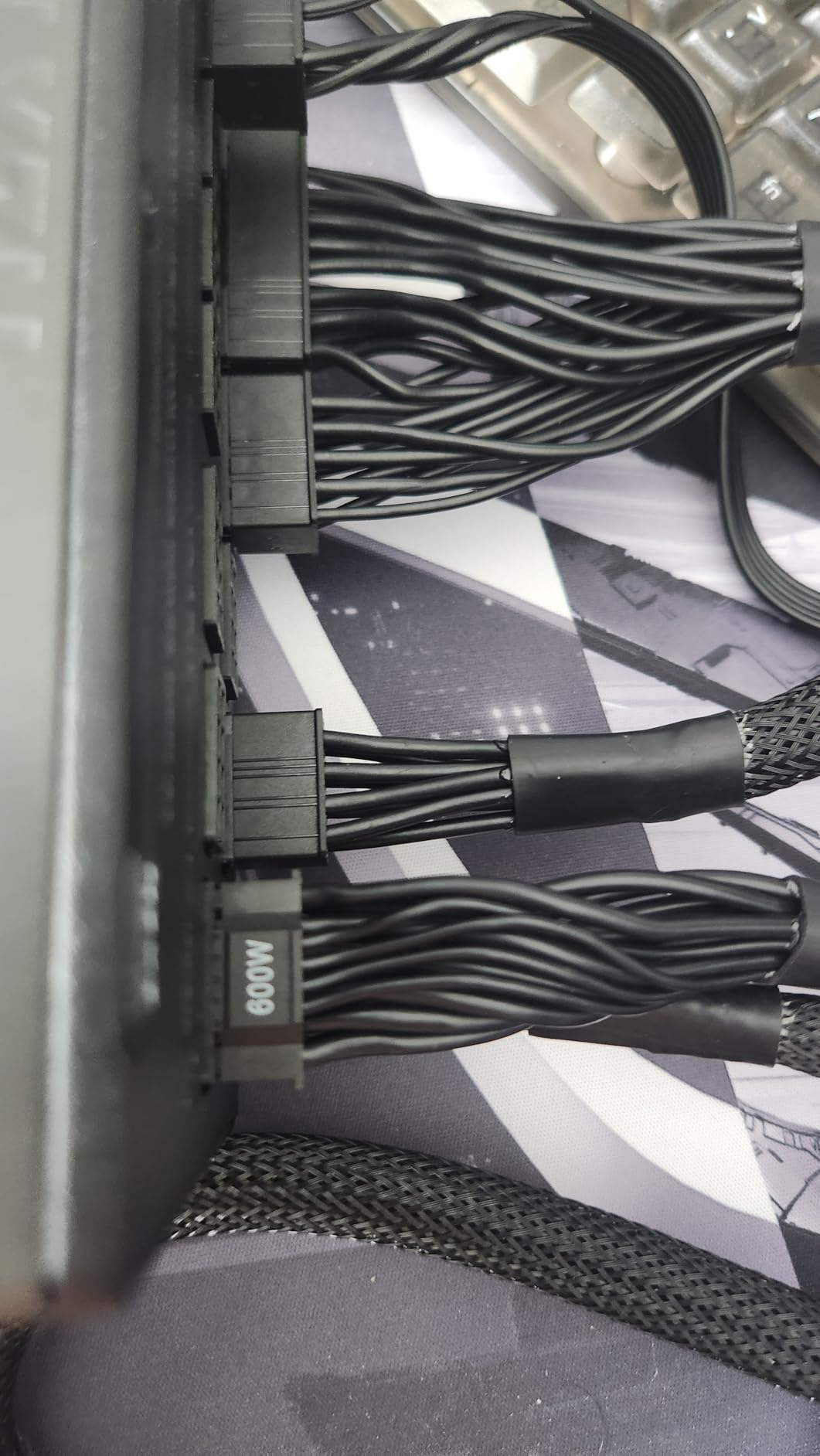 NZXT C1000 Gold ATX 3.1 - Fully Modular Low-Noise PC Gaming Power Supply - 1000 Watts - 80 Plus Gold - 12V-2x6 Connector - Zero Fan Mode - 100% Japanese Capacitors - Black customer photo 2