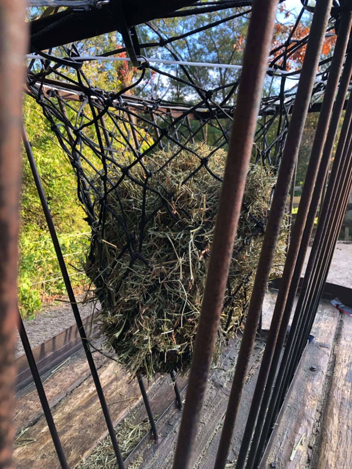 Bloomoak Slow Feed Hay Net for Horses, 40