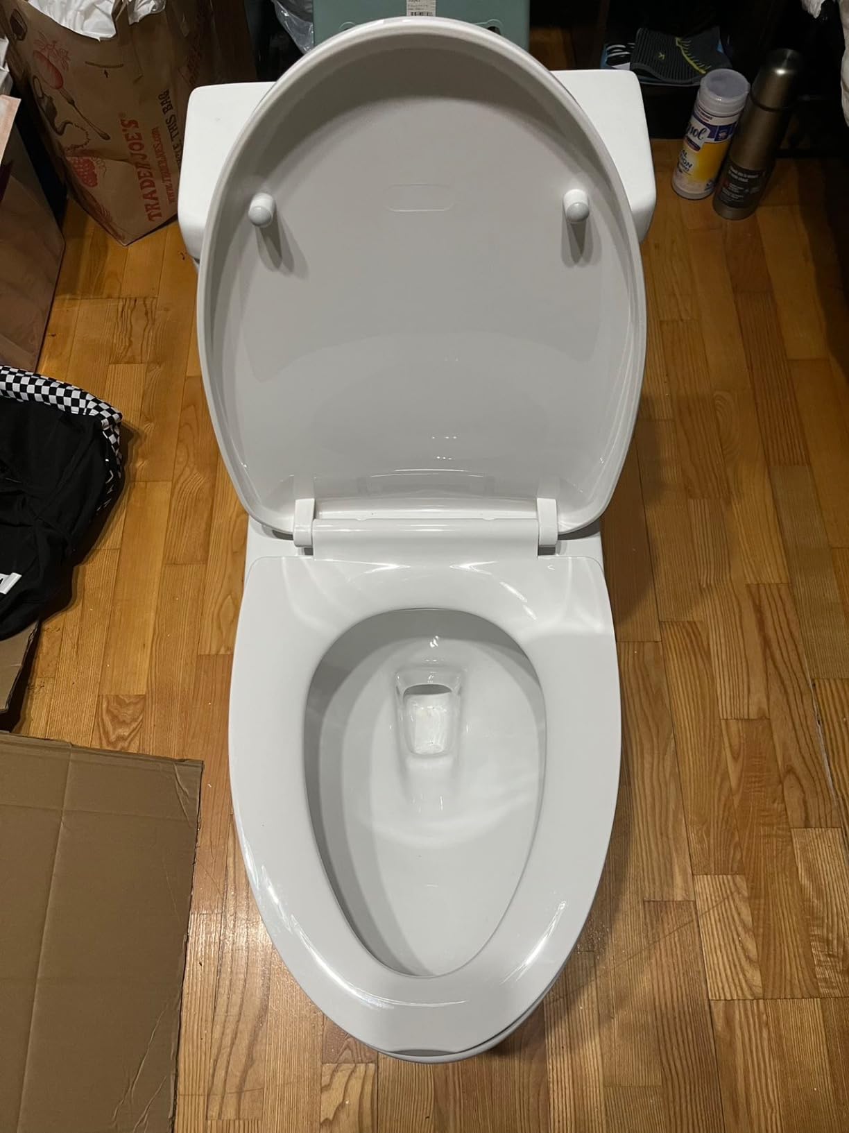 HOROW HR-ST076WD Dual Flush Elongated Toilet with Soft Close Seat, High-Efficiency Supply, Standard Bathroom Toilet 12