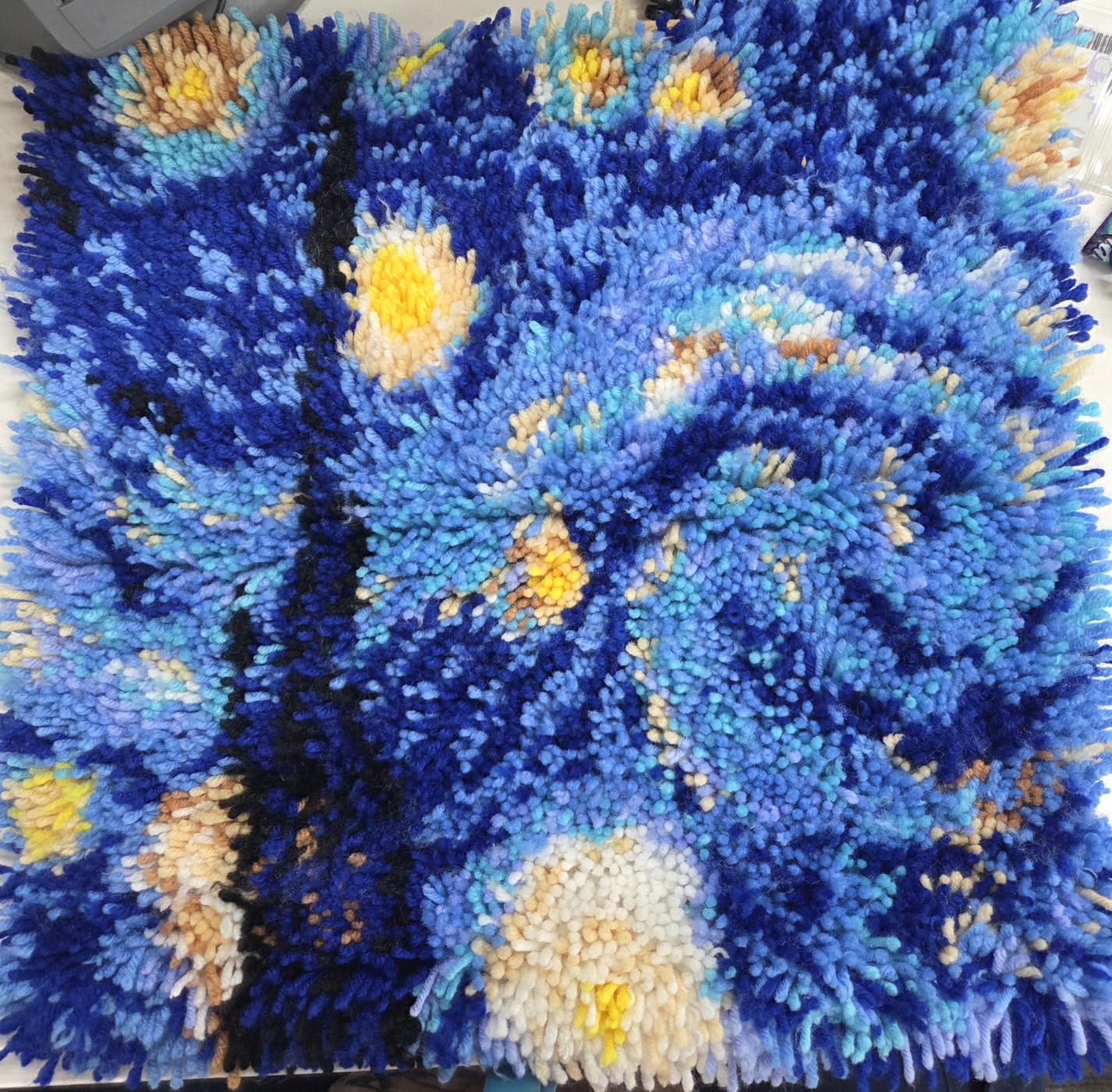EsLuker.ly Latch Hook Rug Kit DIY Crochet Carpet for Beginners customer photo 1