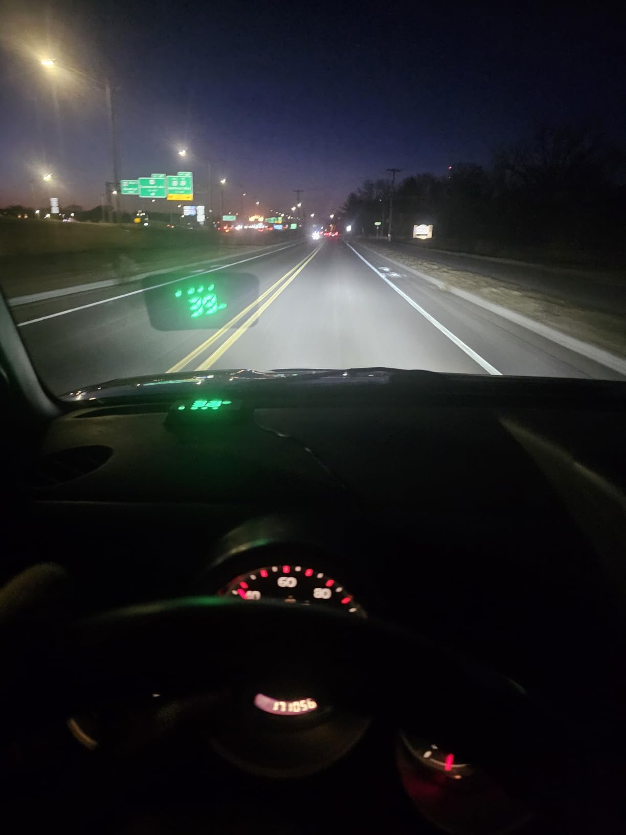 Heads up Display for Cars Windshield, Car HUD Display, GPS Speedometer | USB Cable Plug & Play,Automatic Brightness Adjustment,Speeding Alert customer photo 1