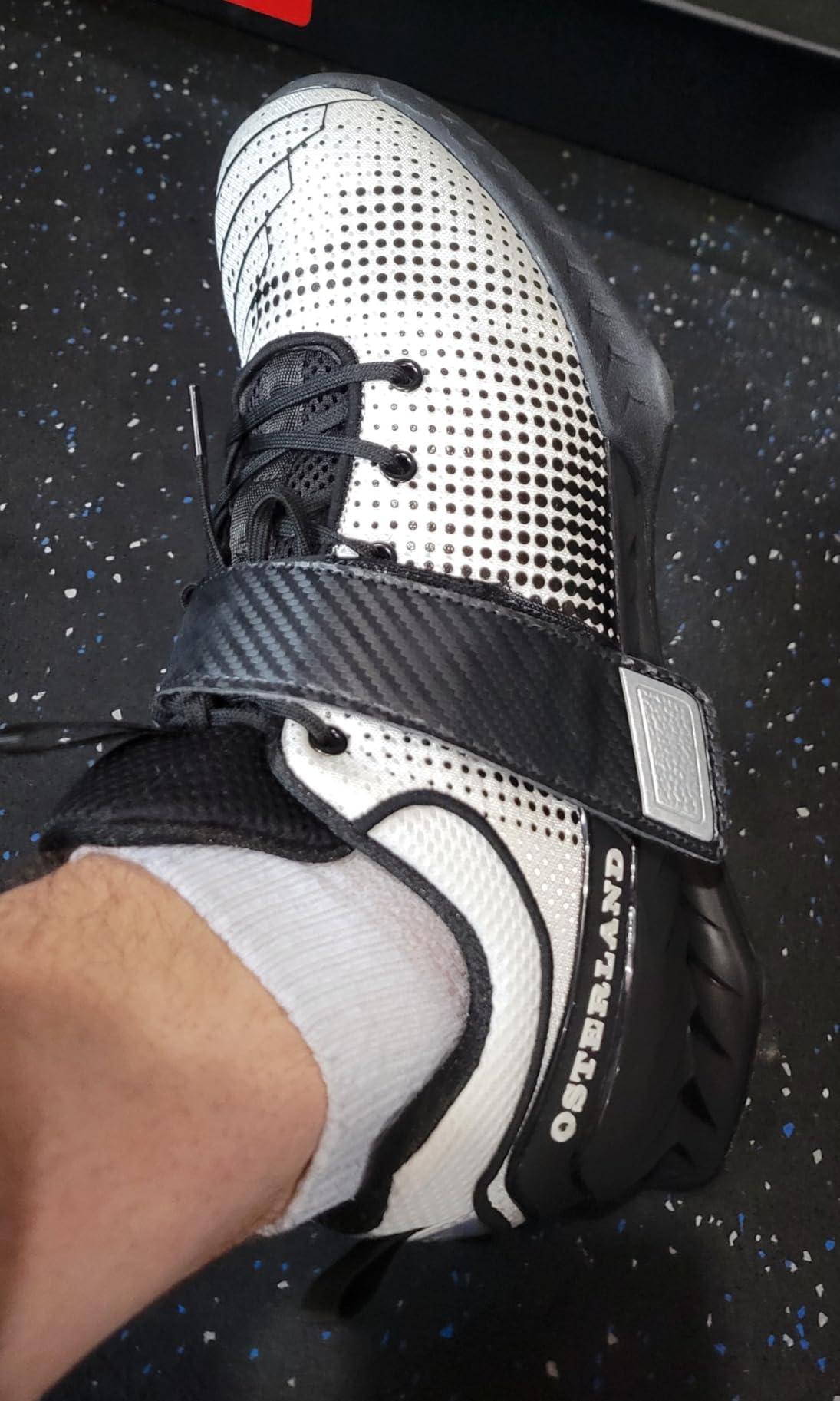 Osterland Weightlifting Shoes: High-Performance Footwear for Gym Powerlifting, Specifically Designed for Heavy Lifting, Deadlifting, Weight Training, Squat Shoes for Men Women customer photo 2