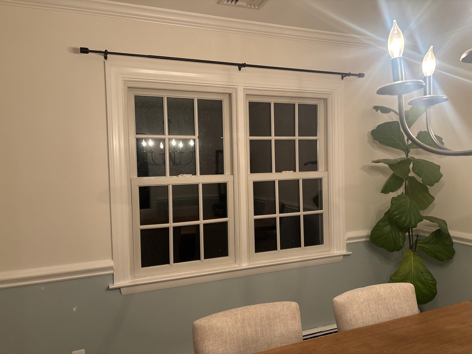 Black Curtain Rods for Windows 120 to 170 Inch(3-14 Feet),extra long drapery rod for large window,1
