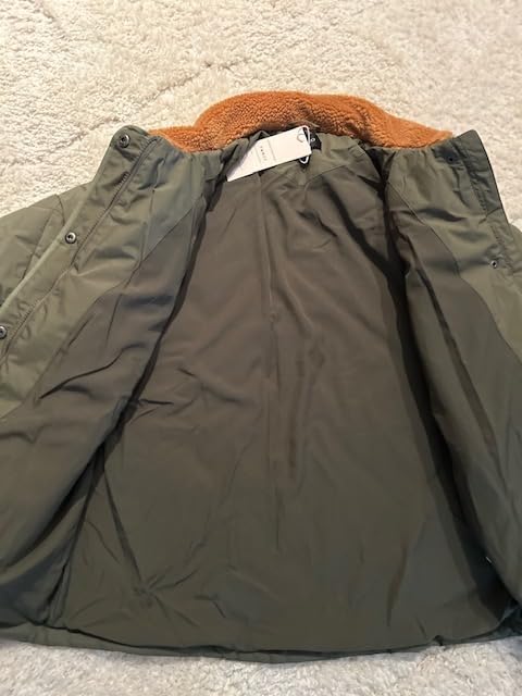 Dokotoo Women's Winter Casual Quilted Jackets Long Sleeve Button Down Puffer Jacket Padded Outerwear Coats customer photo 1