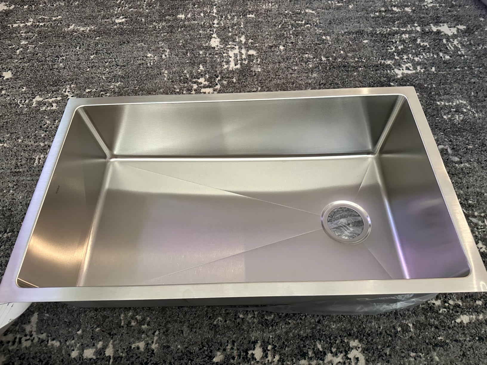 KRAUS Fairlane 33-inch Undermount Single Bowl 18-Gauge Stainless Steel Kitchen Sink, KHU640-33 customer photo 2