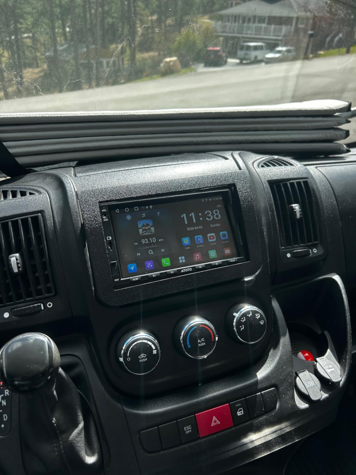 ATOTO A5L 7 inch Android Double DIN Car Stereo, Wireless CarPlay & Android Auto, Wi-Fi/USB/BT, QLED Touchscreen Car CarPlay, Backup Camera, MirrorLink, 24B-EQ DSP, SWC, FM/AM/SS Radio, AI&GPS Track customer photo 2