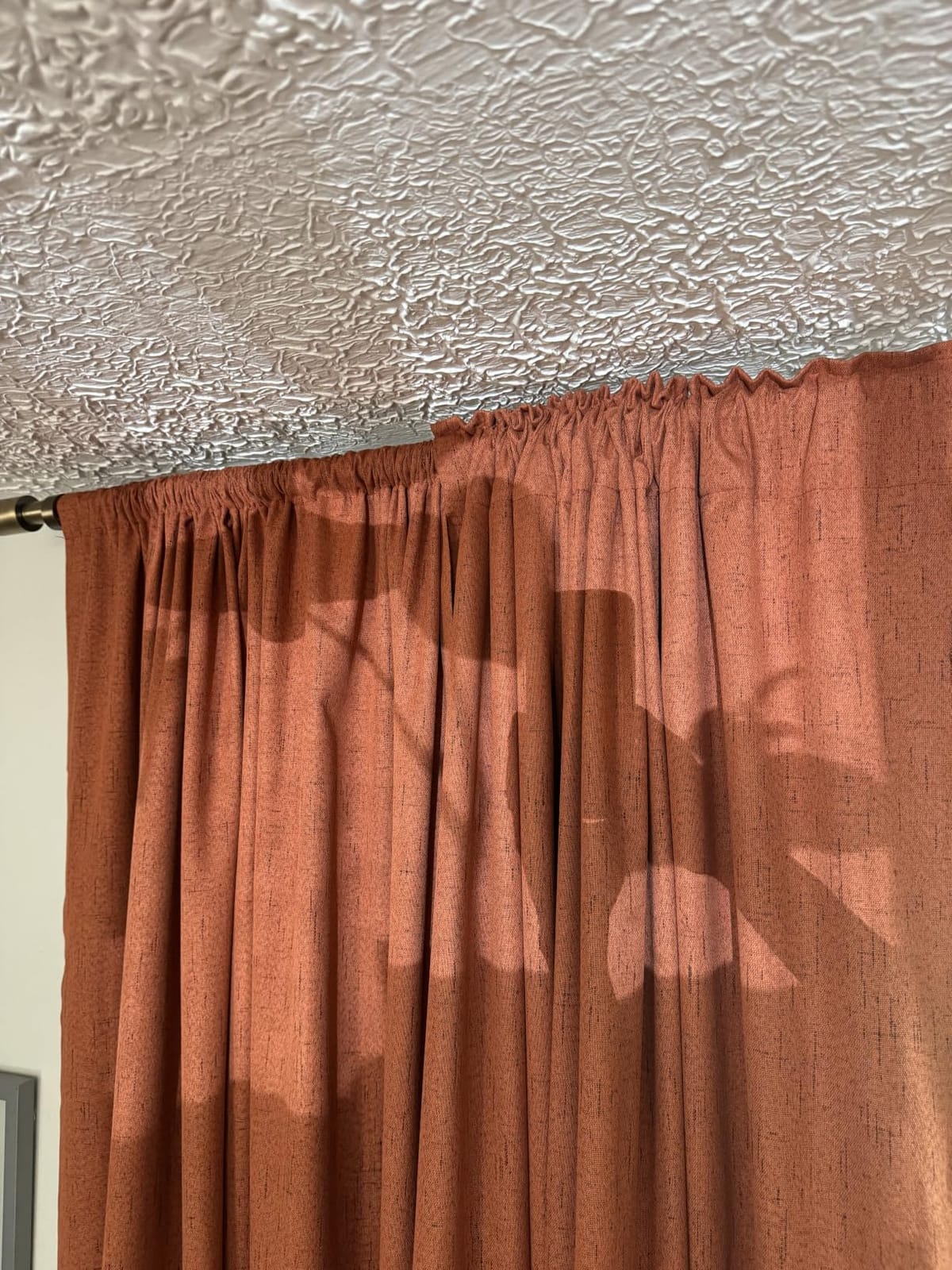 KOUFALL Thermal Curtains 63 Inch Length, Draft Blocking Energy Efficient Insulated Blackout Curtains for Summer Living Room Bedroom, Warm Beige customer photo 2