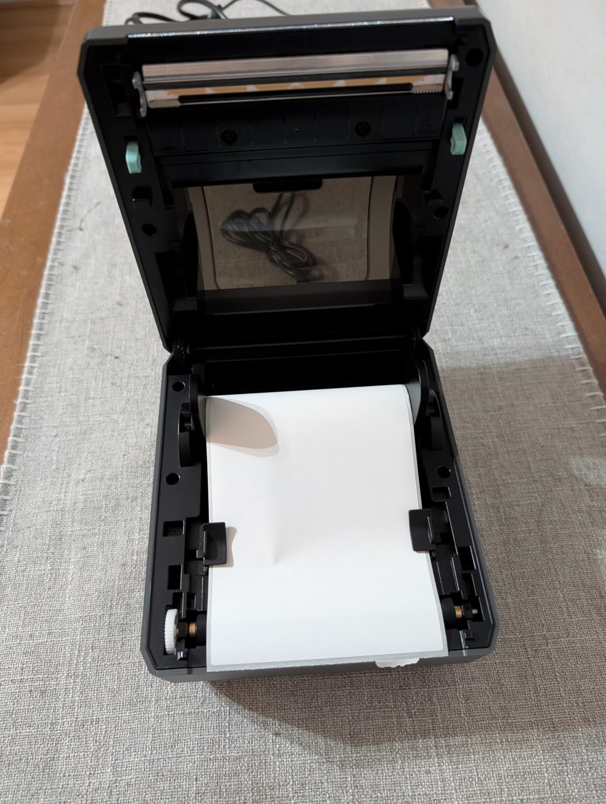 Bluetooth Shipping Label Printer with Built-in Label Bin | D450BT 4x6 Thermal Label Printer for Shipping Packages, Thermal Printers Compatible with Android, iPhone, Windows, macOS, UPS customer photo 2