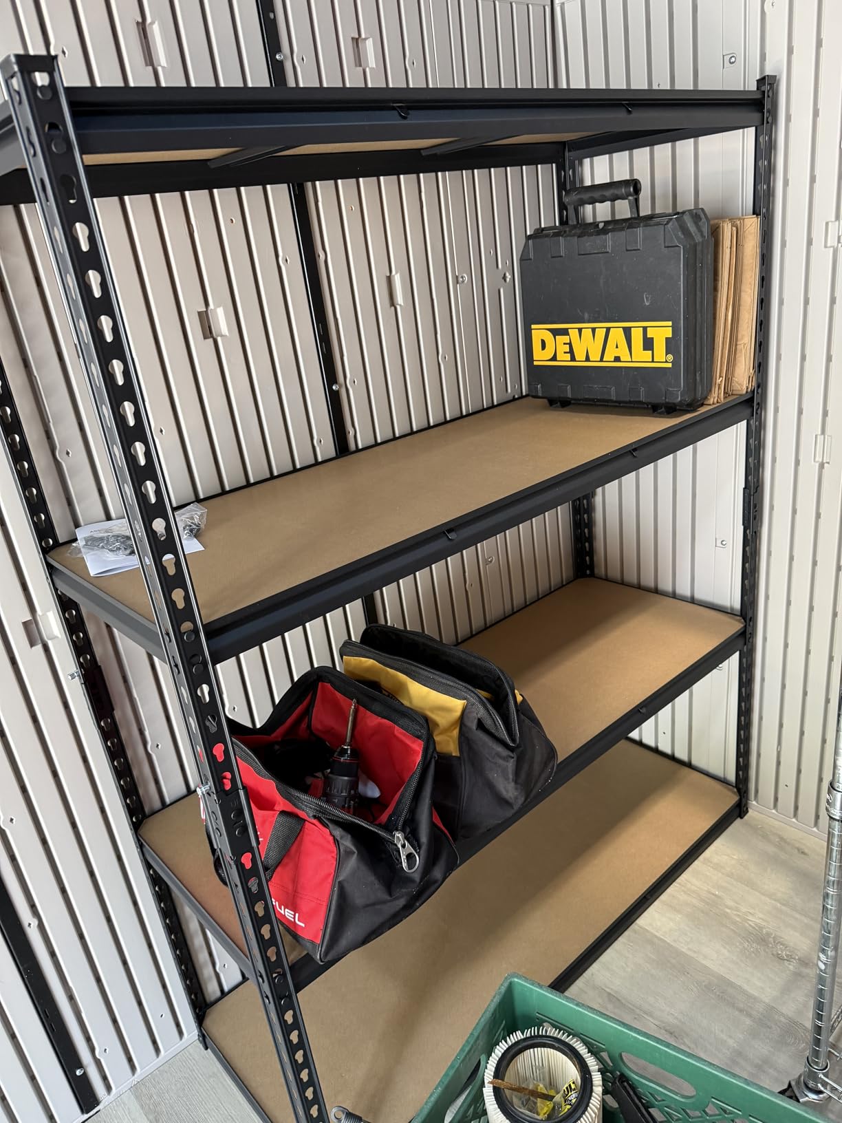 REIBII 3080LBS Garage Shelving for Warehouse, 48