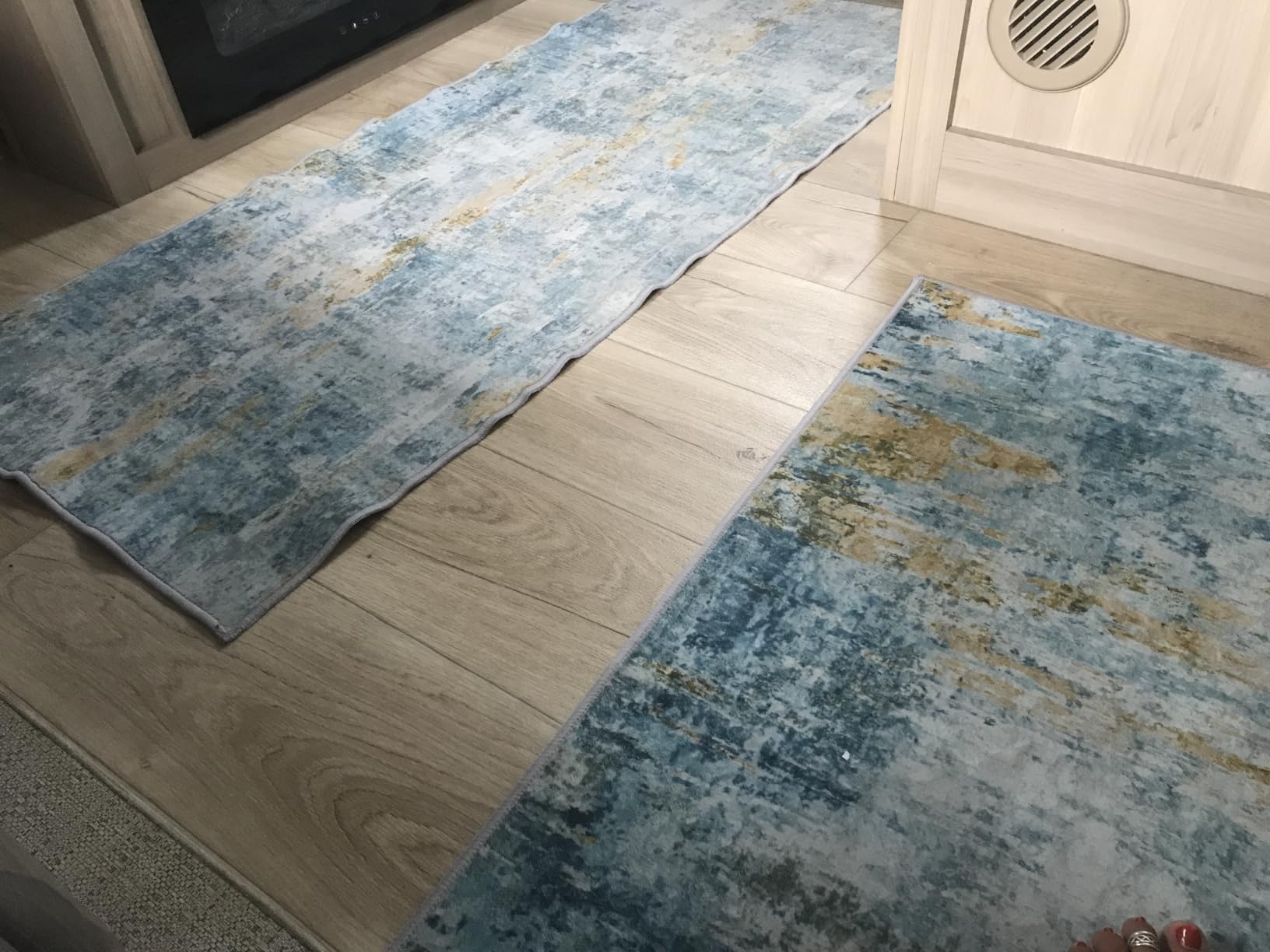 Ompaa 2x6 Rug Runners for Hallways Kitchen Runner Rug Non Slip Washable Grey customer photo 1