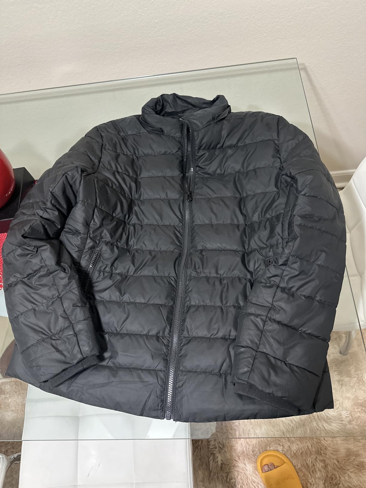 TDYPCI Women's Winter Coat Lightweight Waterproof Puffer Jacket - Quilted Short Down Coat for Women, Warm Winter Jacket customer photo 1