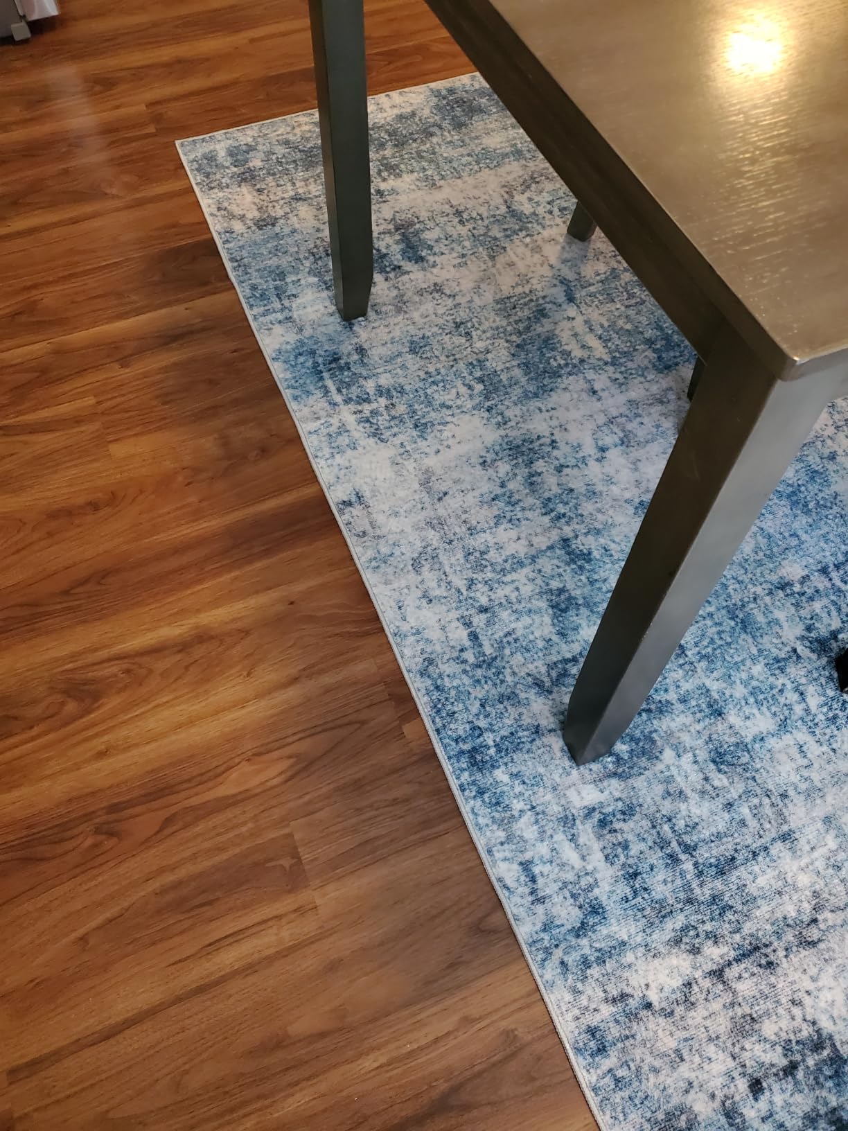 8x10 Area Rugs for Living room - Washable Rug Modern Abstract Soft Large Neutral Non-Slip Carpet Indoor Floor Stain Resistant Thin Carpets for Bedroom Dining Room Farmhouse Nursery Home Office Grey customer photo 2