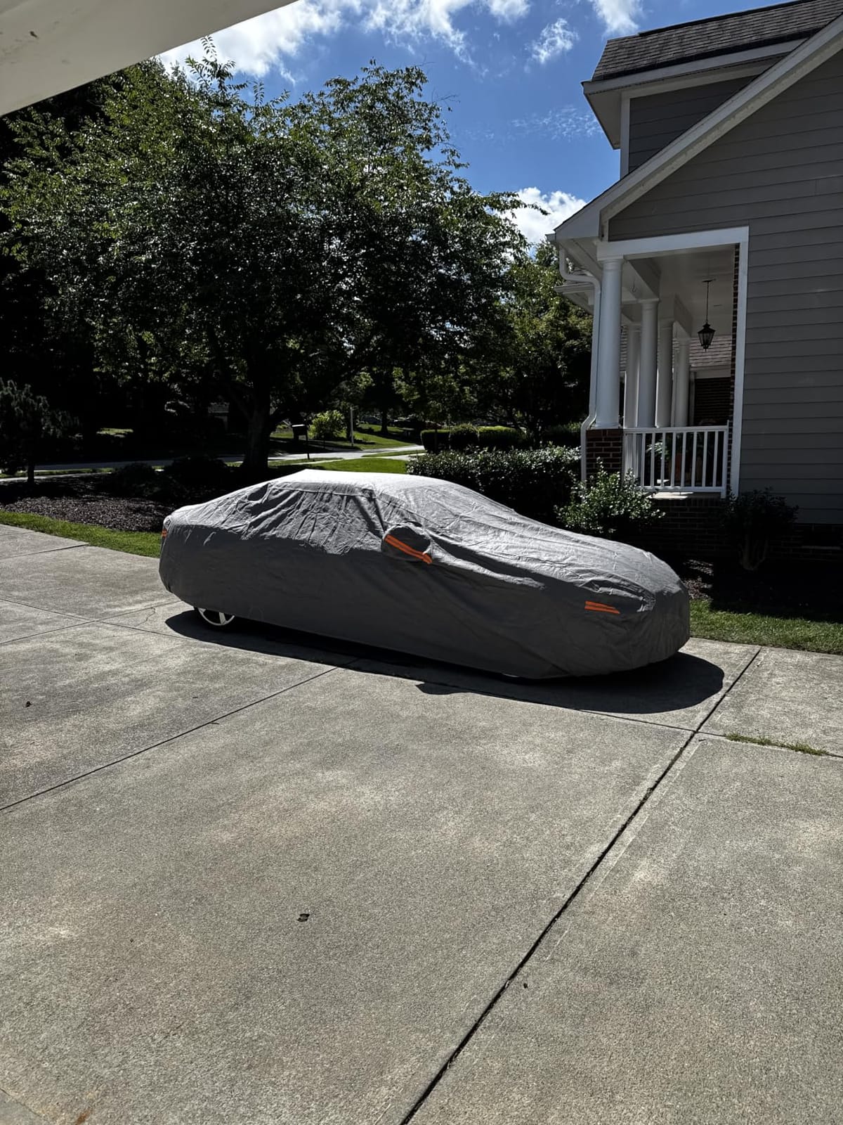 Kayme Waterproof Heavy Duty Car Cover Custom Fit Toyota Camry 1996-2026 | thick soft non-woven with cotton lining, exquisite stitching, anti sun/UV/rain/snow/dirt, storage bag customer photo 1