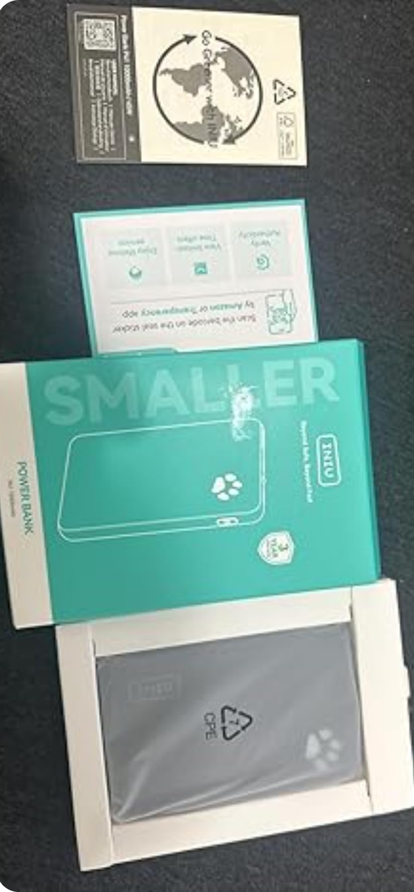 INIU 45W Fast Charging Portable Charger, Smaller 10000mAh Travel Power Bank customer photo 2