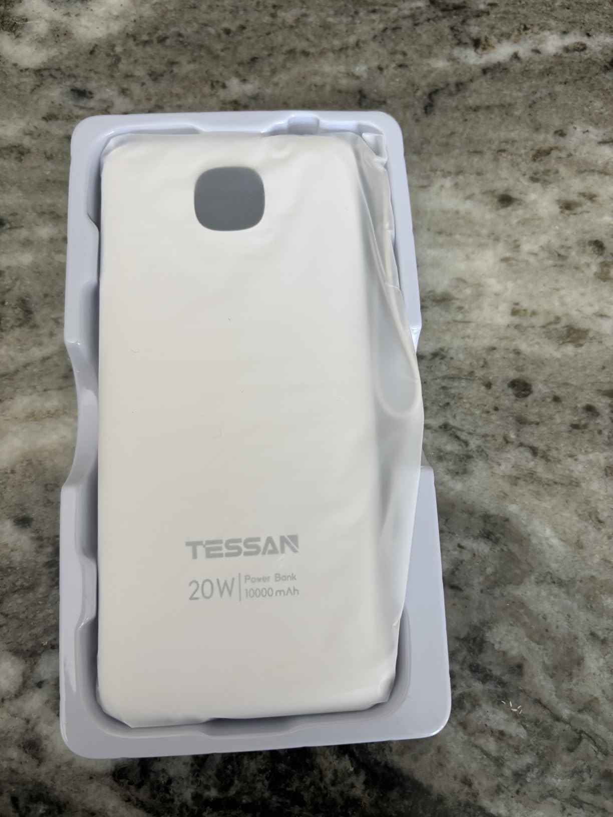 Portable Charger with Built in Cables, TESSAN 10000mAh Power Bank Fast Charging with Foldable Wall Plug Charger, PD20W Compact Battery Pack Travel Essentials for iPhone 17/16/15 Series, Samsung, Tablets customer photo 1