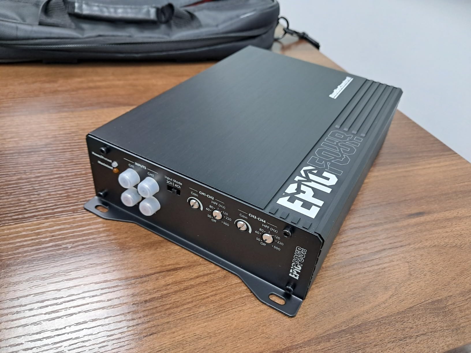 AudioControl EPICFOUR 4-Channel Amplifier Car Audio 800W RMS, Compact Digital Class D, High/Low Pass Crossover customer photo 2