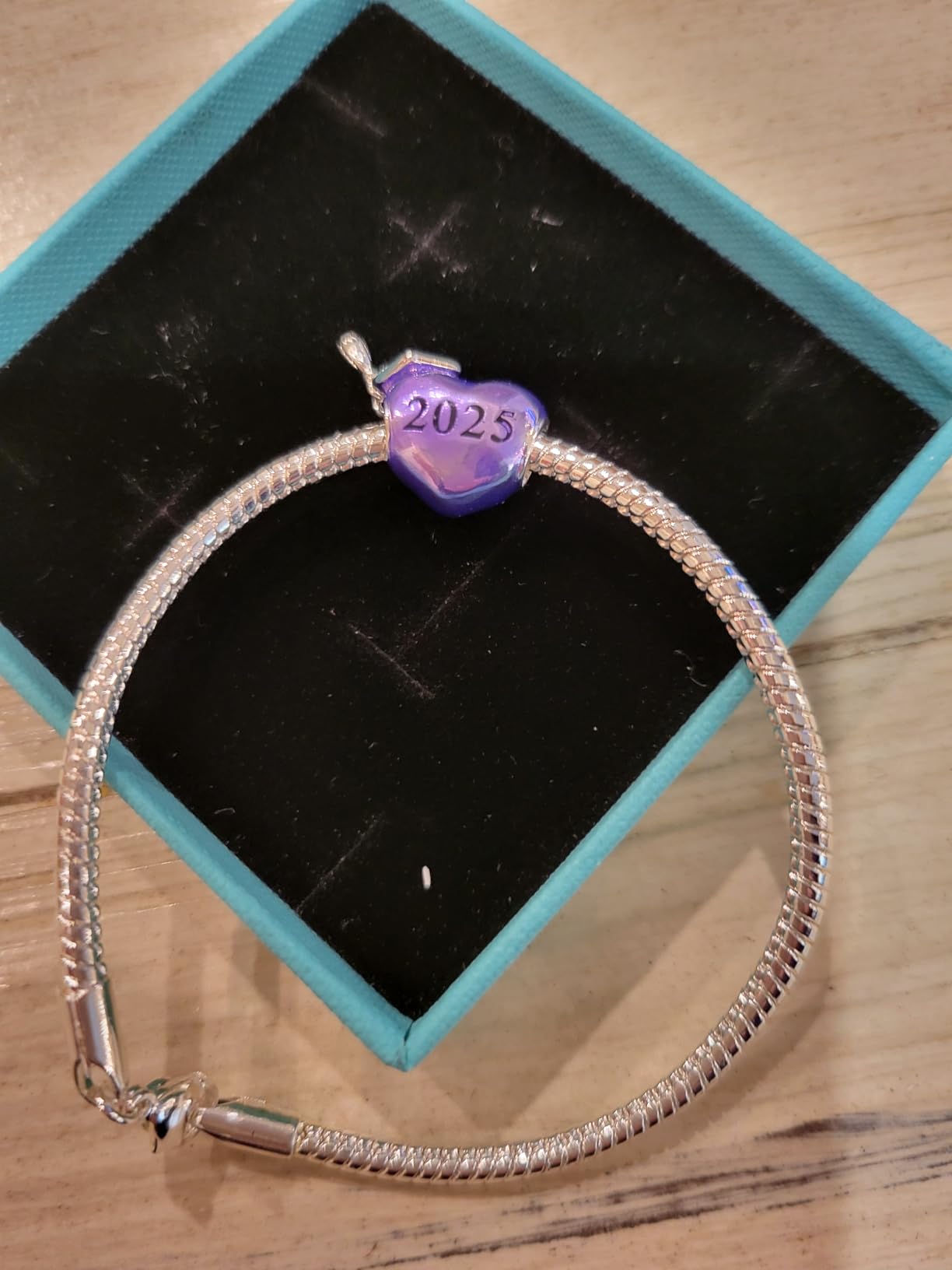 Charm Bracelets for Women 925 Sterling Silver Plated 14k Gold Bracelet 3mm Dainty Snake Chain customer photo 1
