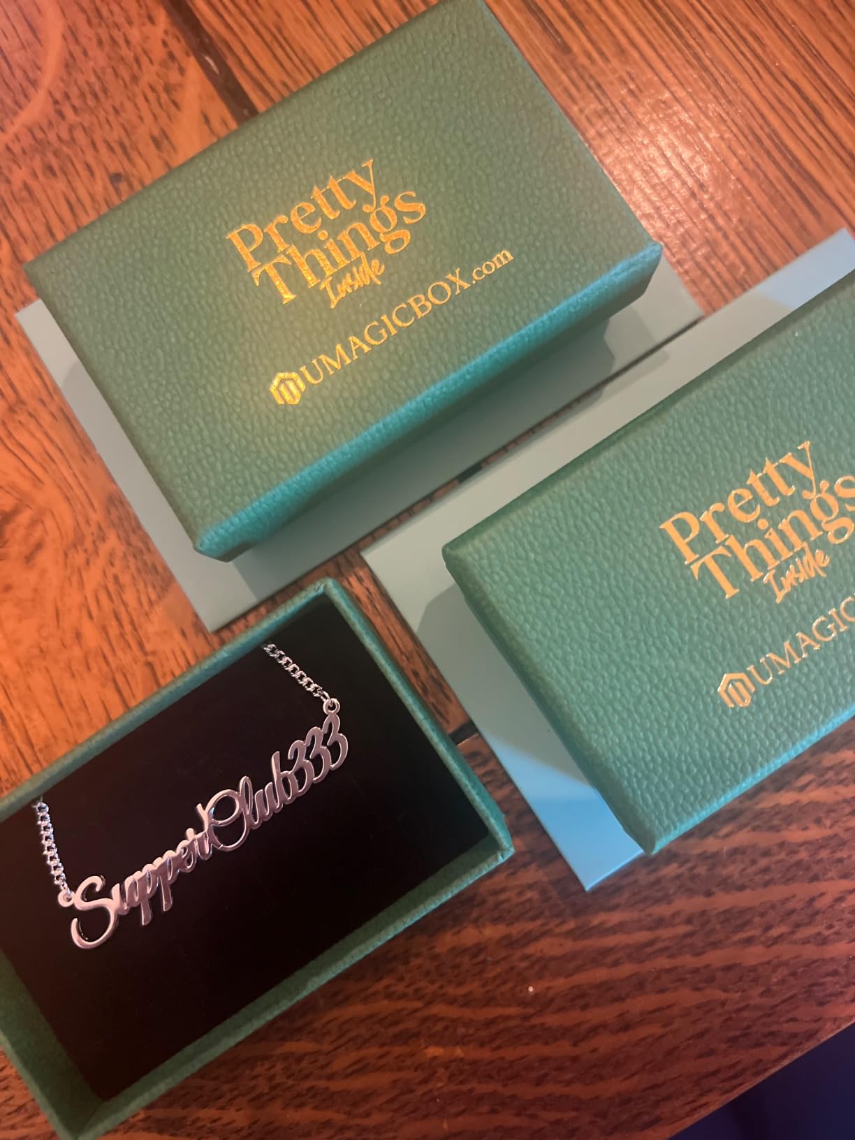 Custom Name Necklace - 925 Sterling Silver & 316 Stainless Steel, Premium PVD Plating customer photo 1