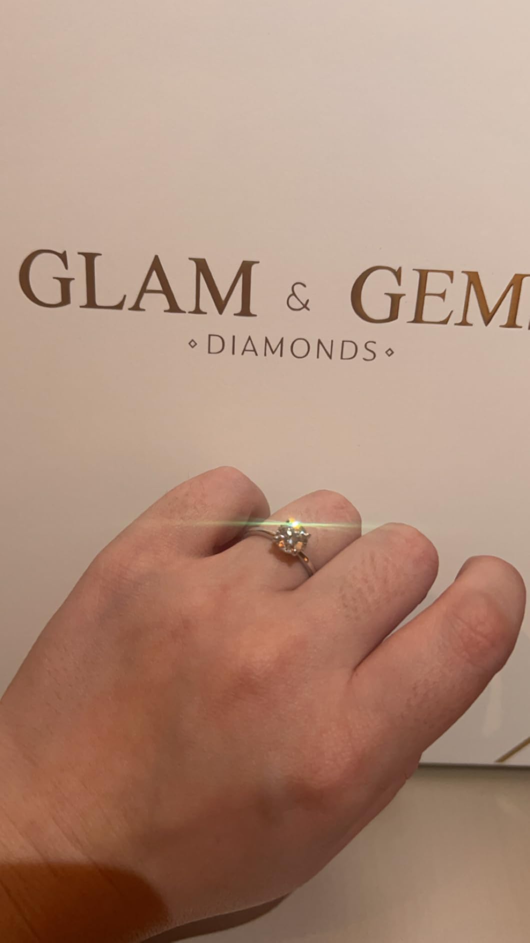 14k White Gold Engagement Ring/Wedding Ring With 0.20 to 3.00 Carats Lab Grown Diamond (E Color, VS1 Clarity) Rings For Women, IGI Certified customer photo 1