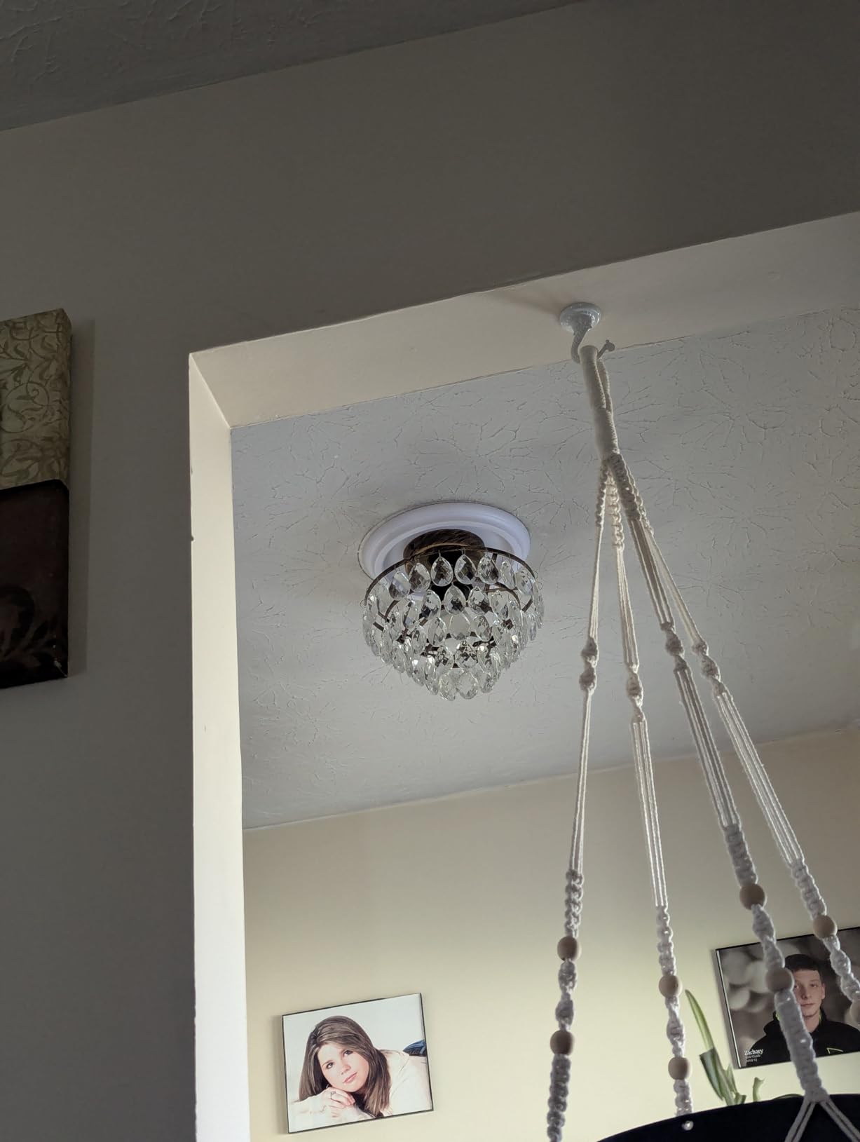 YYJLX Modern Crystal Chandelier 7 Light 20