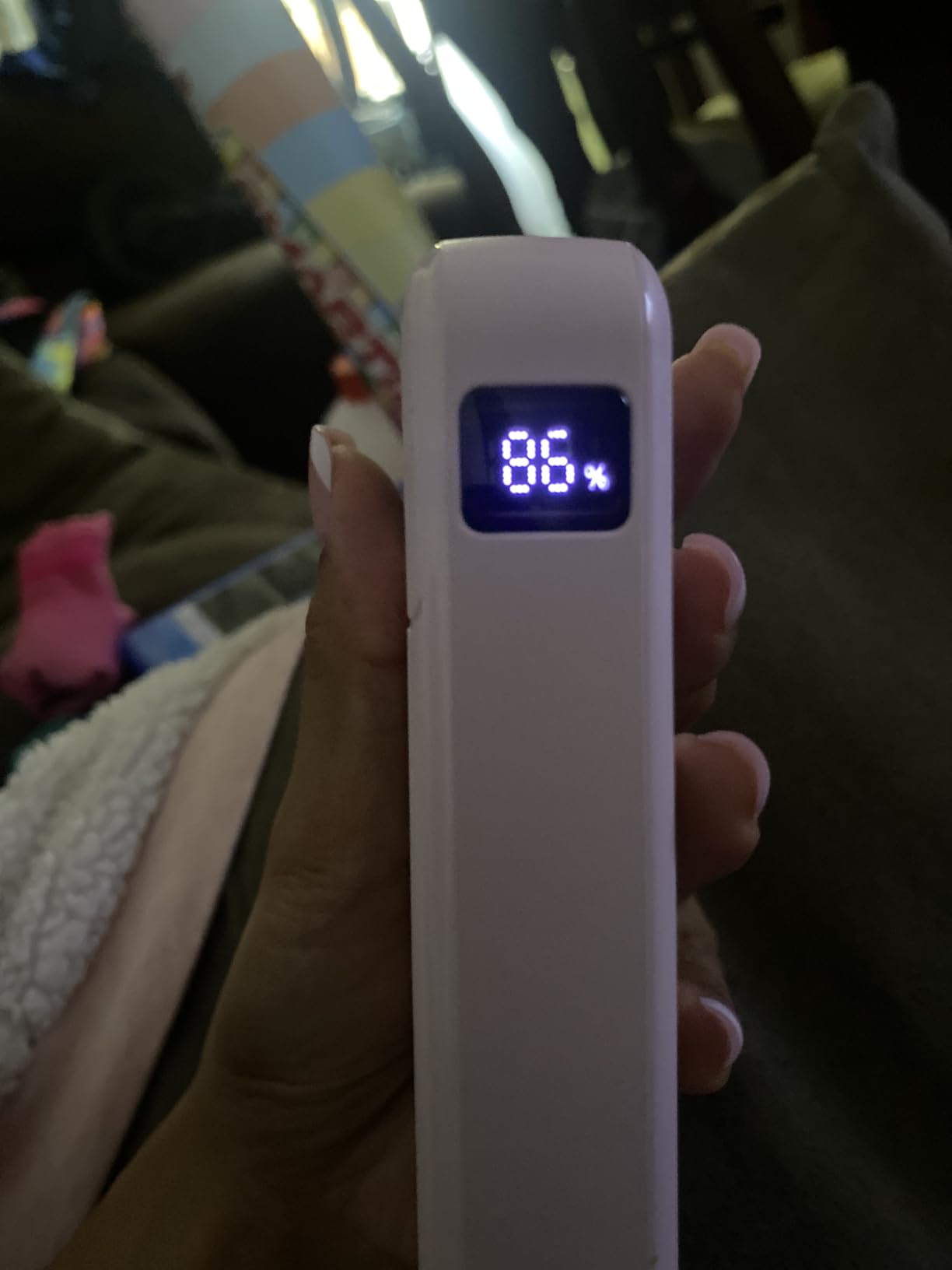 RORRY Portable Charger w/Wall Plug 10000mAh Power Bank 22.5W Battery Pack, Built in Cables, Fast Charging Travel Essential customer photo 1