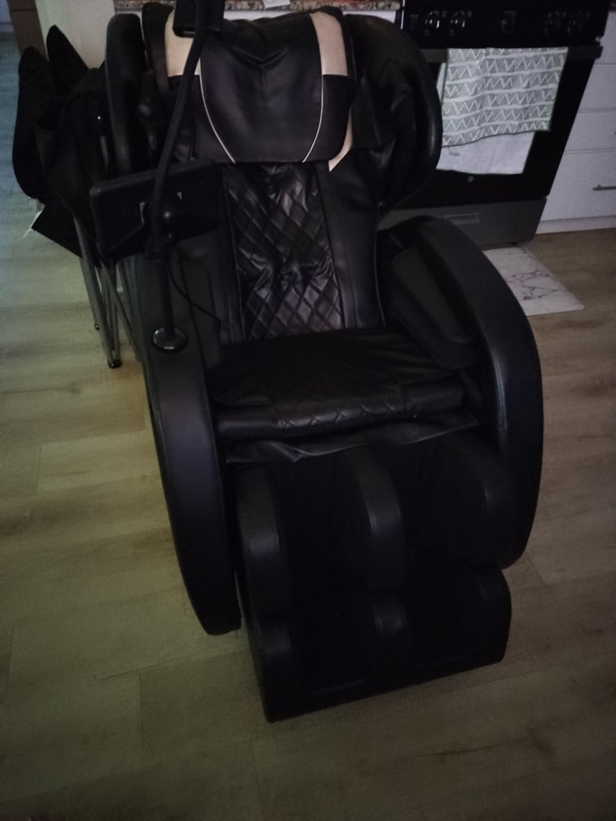 2026 Full Body Massage Chair, Zero Gravity SL Track & Shiatsu | Recliner Chair with Body Scan, 6 Fix Point Rollers, Airbags, Deep Stretch and Heat Function for Relaxing Home Use customer photo 1