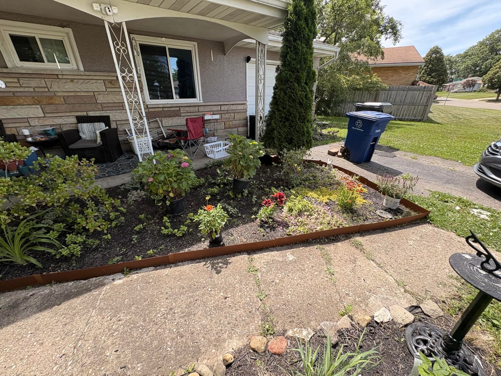33ft. Galvanized Steel Landscape Edging (10-Pack) - 40