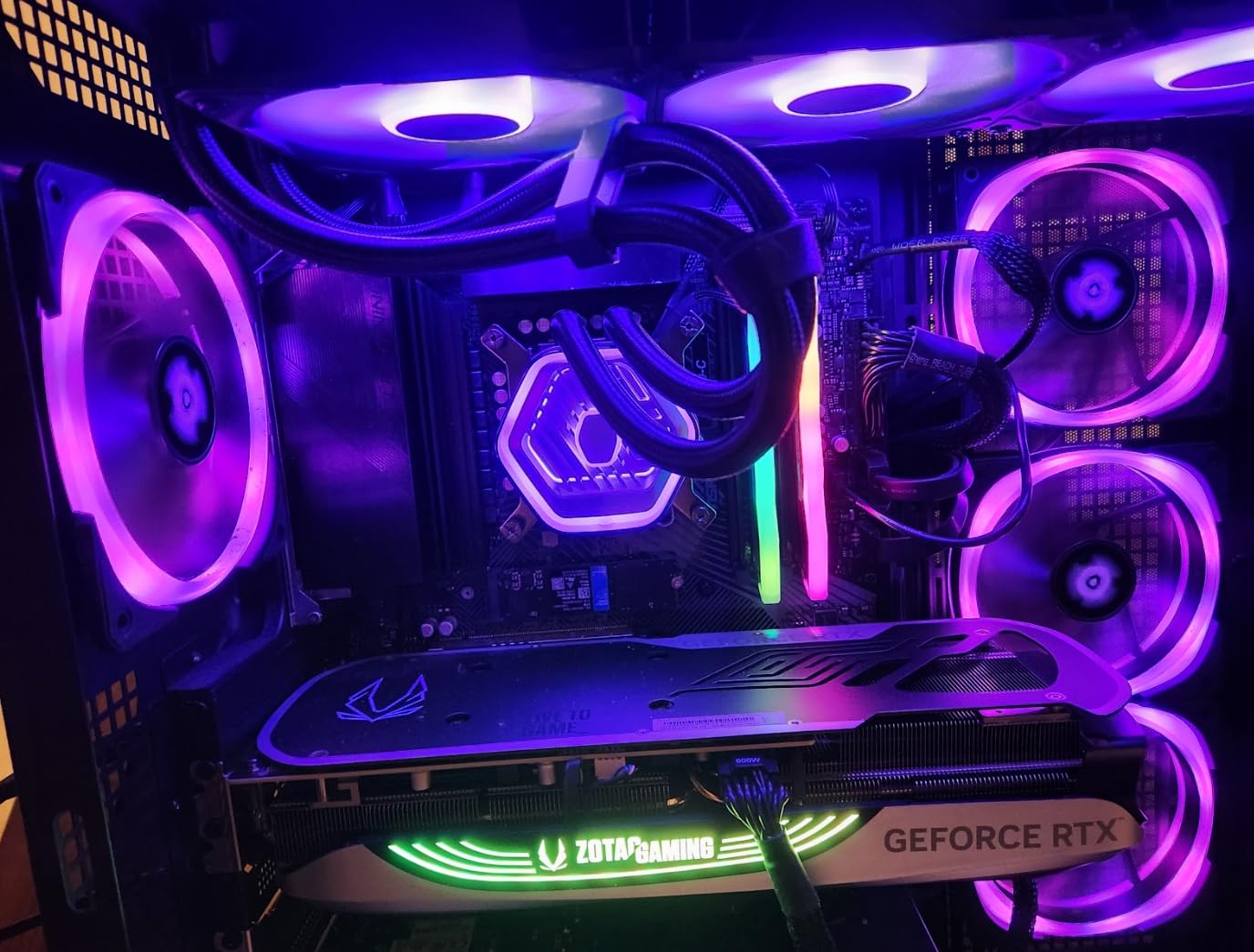 Cooler Master Atmos Stealth 360 AIO Liquid CPU Cooler, Mobius Fans | AMD AM5/AM4 & Intel LGA1851/1700 Support Cooler, 360mm, Dual-Chamber Pump, 3x Low-Noise PWM Fans, Easy Installation customer photo 1