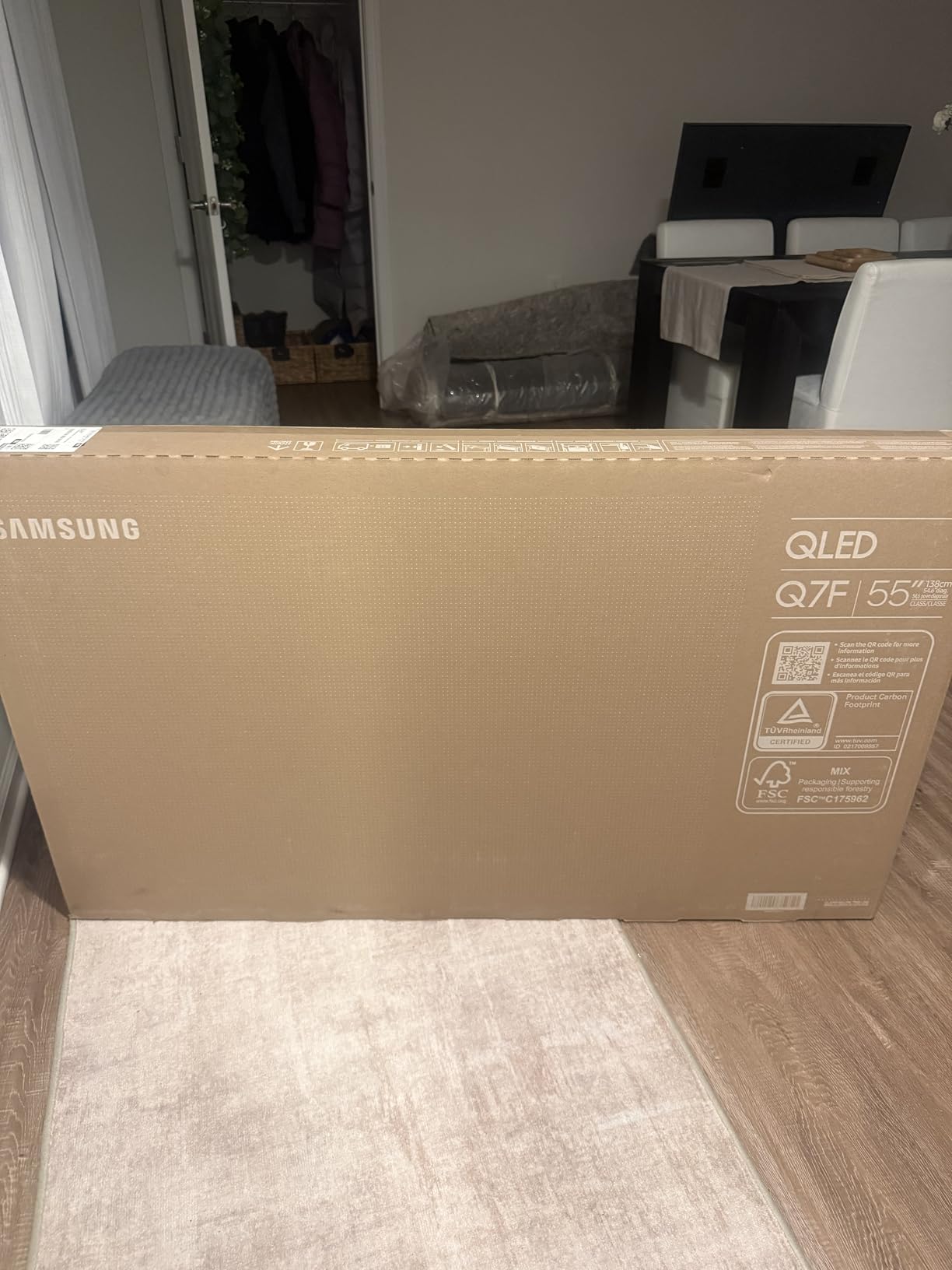 Samsung 43-Inch Class QLED Q7F Series Samsung Vision AI Smart TV (2025 Model, 43Q7F) Quantum HDR, Object Tracking Sound Lite, Q4 AI Gen1 Processor, 4K upscaling, Gaming Hub, Alexa Built-in customer photo 2