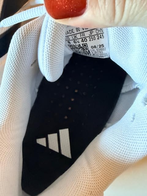 adidas Womens Barricade 14 Tennis Sneakers Shoes - White customer photo 2