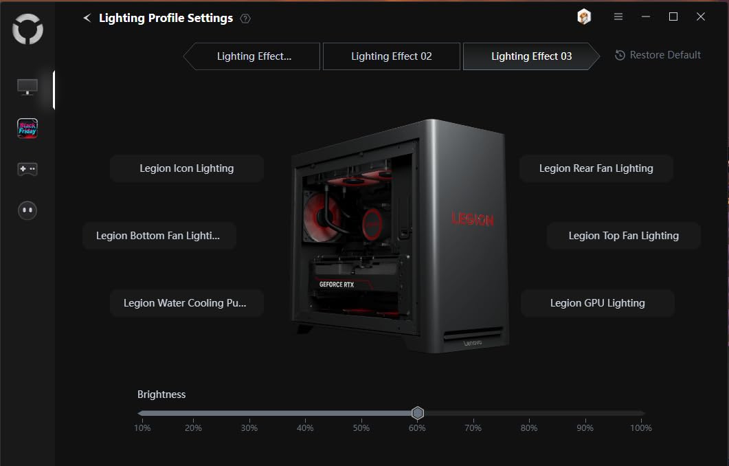 Lenovo Legion Tower 5i - AI-Powered Gaming PC - Intel Core Ultra 7 265F Processor - NVIDIA GeForce RTX 5070 Ti Graphics - 32 GB Memory - 1 TB Storage - 3 Months of PC GamePass customer photo 1