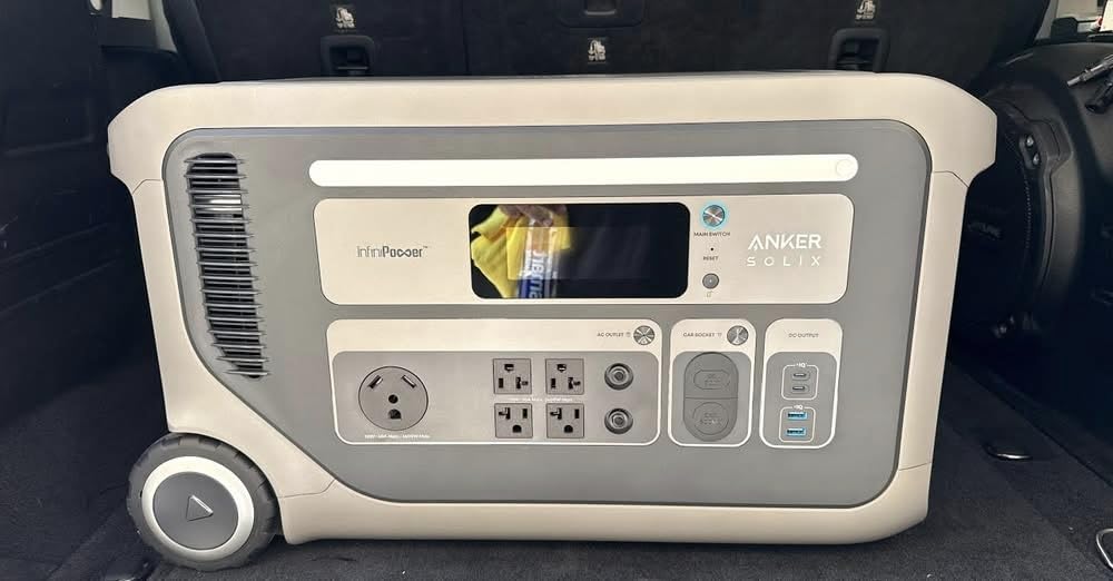 Anker SOLIX F3000 Portable Power Station, 3,072Wh, 6,000W, Solar Generators customer photo 2