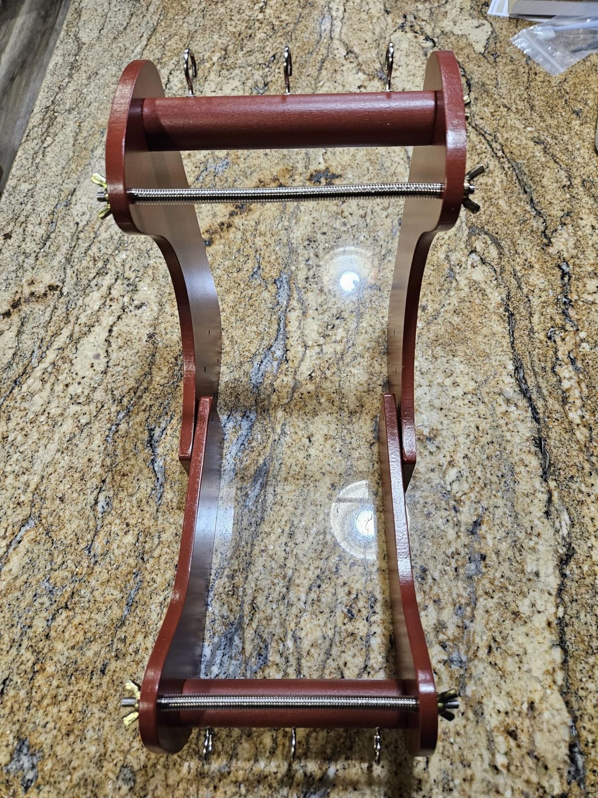 The Beadsmith Original ComfortLoom, Adjustable Standing Bead Loom | 4 Length Settings, Ergonomic Angled Design, Work Area 7.5