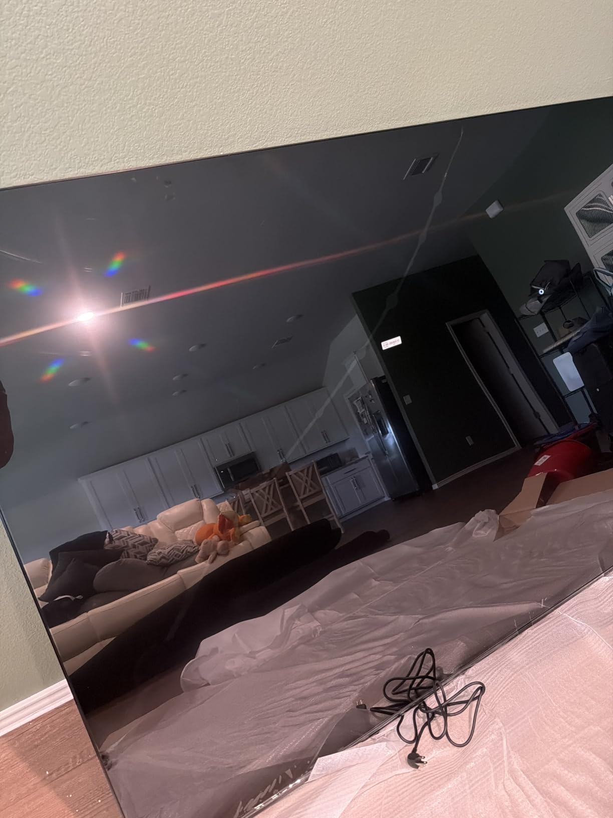 Samsung 98-Inch Class QLED Q7F Series Samsung Vision AI Smart TV (2025 Model, 98Q7F) Quantum HDR, Object Tracking Sound Lite, Q4 AI Gen1 Processor, 4K upscaling, Gaming Hub w/Alexa Built-in customer photo 1